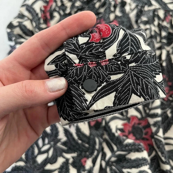 SUNCOO Paris/ Floral long sleeve top/ Button up/ Size US XS (fits like a US M) - Picture 6 of 13